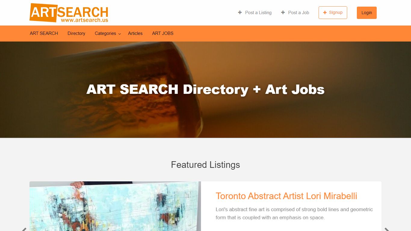 ART SEARCH Directory + Art Jobs 2022