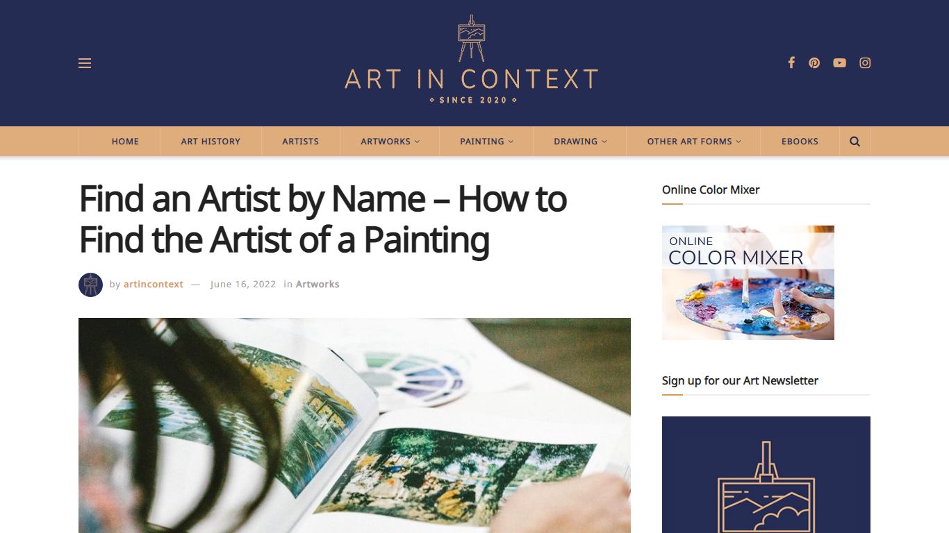 Find an Artist by Name - How to Find the Artist of a Painting